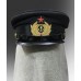 Фуражка военмора командного состава РККФ, обр. 1921 г. Значок на фуражку, обр.1921г., вышитый канителью.